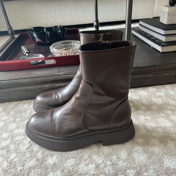 Zara platform booties - Picture 1 of 3
